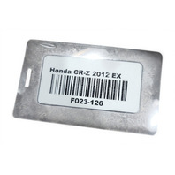 2011-2016 Honda CRZ CR-Z Exhaust Pipe Muffler (A) 1.5L, 18160-RBJ-A00, F023, OEM, 2011, 2012, 2013, 2014, 2015, 2016,