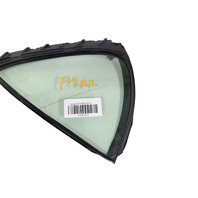 2011-2017 Lexus CT200h Door Vent Glass Window Rear Right/Passenger 68188-76010, F024, OEM, 2011, 2012, 2013, 2014, 2015, 2016, 2017
