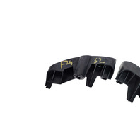 2011-2017 Lexus CT200H Rear Right/Left Bumper Retainer Bracket Set 52563-76010, F024, OEM, 2011, 2012, 2013, 2014, 2015, 2016, 2017