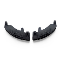2011-2017 Lexus CT200H Rear Right/Left Bumper Retainer Bracket Set 52563-76010, F024, OEM, 2011, 2012, 2013, 2014, 2015, 2016, 2017