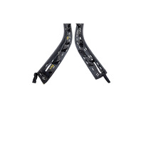 2013-2017 Lexus CT200h Center Console Side Panel Knee Trim Black Left/Right, 58834-76010-26, 58833-76030-43, F024OEM, 2013, 2014, 2015, 2016, 2017