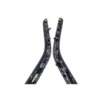 2013-2017 Lexus CT200h Center Console Side Panel Knee Trim Black Left/Right, 58834-76010-26, 58833-76030-43, F024OEM, 2013, 2014, 2015, 2016, 2017