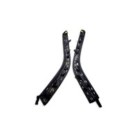 2013-2017 Lexus CT200h Center Console Side Panel Knee Trim Black Left/Right, 58834-76010-26, 58833-76030-43, F024OEM, 2013, 2014, 2015, 2016, 2017