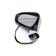 2014-2017 Lexus CT200h Side View Mirror Left/Driver Sonic White, 87940-76142-A2, F024, OEM, 2014, 2015, 2016, 2017