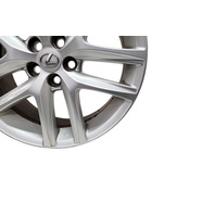 2013-2017 Lexus CT200h Rim Alloy Wheel 17x7 10 Spoke #4, 4261A-76030, F024, OEM, 2013, 2014, 2015, 2016, 2017