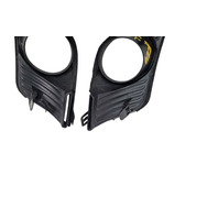 2013-2017 Lexus CT200h Fog Light Lamp Cover Left/Right Set, 52113-76040, F024, OEM, 2013, 2014, 2015, 2016, 2017