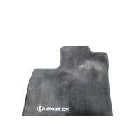 2011-2017 Lexus CT200h Carpet Floor Mats 4 Piece Set Black PT208-76110-25, F024, OEM, 2011, 2012, 2013, 2014, 2015, 2016, 2017