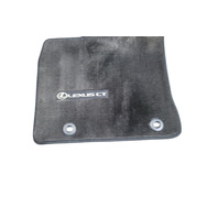 2011-2017 Lexus CT200h Carpet Floor Mats 4 Piece Set Black PT208-76110-25, F024, OEM, 2011, 2012, 2013, 2014, 2015, 2016, 2017