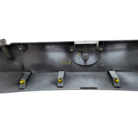 2014-2017 Lexus CT200h Liftgate Lower Trim Panel Garnish w/Emblem Sonic White, 76801-76010-A2, F024, OEM, 2014, 2015, 2016, 2017