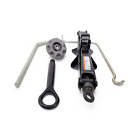 2011-2016 Lexus CT200h Spare Tire Tool Set Kit Jack Assembly Wrench 5 Piece 09111-33030, F024, OEM, 2011, 2012, 2013, 2014, 2015, 2016