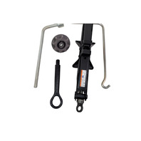 2011-2016 Lexus CT200h Spare Tire Tool Set Kit Jack Assembly Wrench 5 Piece 09111-33030, F024, OEM, 2011, 2012, 2013, 2014, 2015, 2016