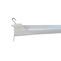 2014-2017 Lexus CT200h Left Rocker Panel Molding Side Skirt Sonic White, 75860-76010-A2, F024, OEM, 2014, 2015, 2016, 2017