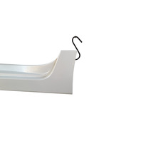 2014-2017 Lexus CT200h Left Rocker Panel Molding Side Skirt Sonic White, 75860-76010-A2, F024, OEM, 2014, 2015, 2016, 2017