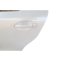 2011-2017 Lexus CT200h Rear Left/Driver Side Door Assembly Sonic White, 67004-76030, F024, OEM, 2011, 2012, 2013, 2014, 2015, 2016, 2017