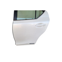 2011-2017 Lexus CT200h Rear Left/Driver Side Door Assembly Sonic White, 67004-76030, F024, OEM, 2011, 2012, 2013, 2014, 2015, 2016, 2017