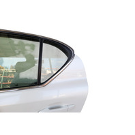 2011-2017 Lexus CT200h Rear Left/Driver Side Door Assembly Sonic White, 67004-76030, F024, OEM, 2011, 2012, 2013, 2014, 2015, 2016, 2017