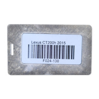2011-2017 Lexus CT200h Radiator Coolant Tank Reservoir 16480-28080, F024, OEM, 2011, 2012, 2013, 2014, 2015, 2016, 2017