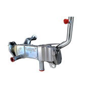 2011-2017 Lexus CT200h EGR Exhaust Gas Recirculation Pipe w/Cooler 25601-37010, F024, OEM, 2011, 2012, 2013, 2014, 2015, 2016, 2017