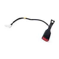 2011-2016 Lexus CT200h Front Right/Passenger Seat Belt Buckle Black 73240-76020-C0, F024, OEM, 2011, 2012, 2013, 2014, 2015, 2016