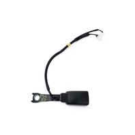 2011-2016 Lexus CT200h Front Right/Passenger Seat Belt Buckle Black 73240-76020-C0, F024, OEM, 2011, 2012, 2013, 2014, 2015, 2016
