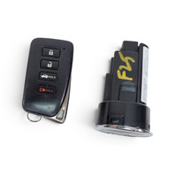 2013-2016 Lexus GS350 Keyless Smart Key FOB Remote w/ Key Switch, Push Start, 89611-30121, F025, OEM, 2013, 2014, 2015, 2016