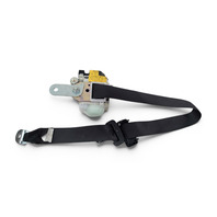 2013-2014 Lexus GS350 Rear Right Seat Belt Black, 73360-30530-C0, F025, OEM, 2013, 2014
