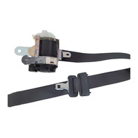 2013-2014 Lexus GS350 Rear Right Seat Belt Black, 73360-30530-C0, F025, OEM, 2013, 2014