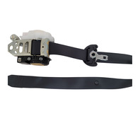 2013-2014 Lexus GS350 Front Right/Passenger Seatbelt Seat Belt Black 73210-30C30-C2, F025, OEM, 2013, 2014