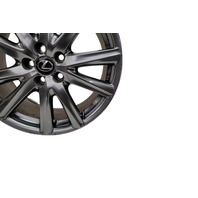 2013-2015 Lexus GS350 Rim Alloy Wheel 19x8 10 spoke, #2, 4261A-30190, E077, OEM, 2013, 2014, 2015