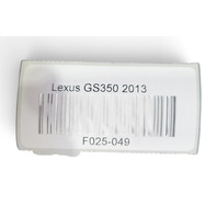 2013-2020 Lexus GS350 Spare Floor Carpet Trunk/Cargo Mat, PT206-30133-20, F025, OEM, 2013, 2014, 2015, 2016, 2017, 2018, 2019, 2020