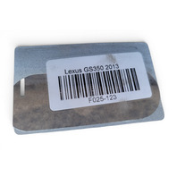 2013-2020 Lexus GS350 Lower/Side Radiator Support Beam Left 53203-30130, F025, OEM, 2013, 2014, 2015, 2016, 2017, 2018, 2019, 2020
