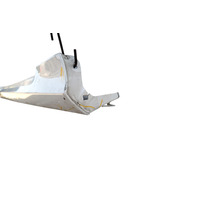 2013-2016 Lexus GS350 Right Rocker Panel Molding Side Skirt White Pearl, 75851-30903, F025, OEM, 2013, 2014, 2015, 2016
