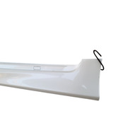 2013-2016 Lexus GS350 Left Rocker Panel Molding Side Skirt White Pearl, 75852-30903, F025, OEM, 2013, 2014, 2015, 2016
