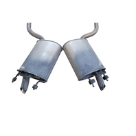 2013-2020 Lexus GS350 Left/Right Exhaust Muffler Set, 17430-31C80, F025, OEM, 2013, 2014, 2015, 2016, 2017, 2018, 2019, 2020