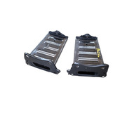 2013-2015 Lexus GS350 Front Bumper Reinforcement Brackets Mounts Set (2), F025, OEM, 2013, 2014, 2015
