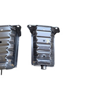 2013-2015 Lexus GS350 Front Bumper Reinforcement Brackets Mounts Set (2), F025, OEM, 2013, 2014, 2015