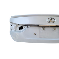 2013-2014 Lexus GS350 Trunk Deck lid Luggage Lid White Pearl, 64401-30C70, F025, OEM, 2013, 2014