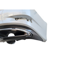 2013-2020 Lexus GS350 Rear Bumper Cover White Pearl, 52159-30955, F025, OEM, 2013, 2014, 2015, 2016, 2017, 2018, 2019, 2020