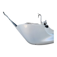 2013-2020 Lexus GS350 Rear Bumper Cover White Pearl, 52159-30955, F025, OEM, 2013, 2014, 2015, 2016, 2017, 2018, 2019, 2020