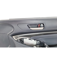 2015-2017 Lexus RC350 Front Door Panel Trim Right/Passenger Black 67610-24620-C1, F026, OEM, 2015, 2016, 2017