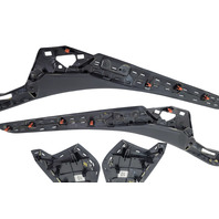 2015-2024 Lexus RC350 Center Console Right/Left Side Panel Knee Trim Black Set(4) 55435-24040-C4, 55011-24120-B0, F026, OEM, 2015, 2016, 2017, 2018, 2019, 2020, 2021, 2022, 2023, 2024