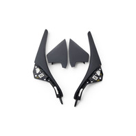 2015-2024 Lexus RC350 Center Console Right/Left Side Panel Knee Trim Black Set(4) 55435-24040-C4, 55011-24120-B0, F026, OEM, 2015, 2016, 2017, 2018, 2019, 2020, 2021, 2022, 2023, 2024