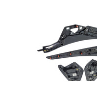 2015-2024 Lexus RC350 Center Console Right/Left Side Panel Knee Trim Black Set(4) 55435-24040-C4, 55011-24120-B0, F026, OEM, 2015, 2016, 2017, 2018, 2019, 2020, 2021, 2022, 2023, 2024