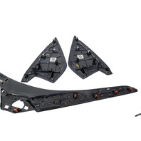 2015-2024 Lexus RC350 Center Console Right/Left Side Panel Knee Trim Black Set(4) 55435-24040-C4, 55011-24120-B0, F026, OEM, 2015, 2016, 2017, 2018, 2019, 2020, 2021, 2022, 2023, 2024