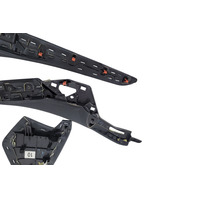 2015-2024 Lexus RC350 Center Console Right/Left Side Panel Knee Trim Black Set(4) 55435-24040-C4, 55011-24120-B0, F026, OEM, 2015, 2016, 2017, 2018, 2019, 2020, 2021, 2022, 2023, 2024