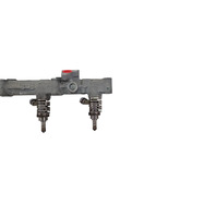 2015-2018 Lexus RC350 Fuel Injectors With Delivery Pipe Right/Left, 23808-31070, F026, OEM, 2015, 2016, 2017, 2018