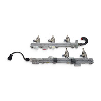 2015-2018 Lexus RC350 Fuel Injectors With Delivery Pipe Right/Left, 23808-31070, F026, OEM, 2015, 2016, 2017, 2018