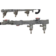2015-2018 Lexus RC350 Fuel Injectors With Delivery Pipe Right/Left, 23808-31070, F026, OEM, 2015, 2016, 2017, 2018
