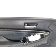 2015-2017 Lexus RC350 Front Door Panel Trim Left/Driver Black 67620-24600-C1, F026, OEM, 2015, 2016, 2017