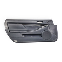 2015-2017 Lexus RC350 Front Door Panel Trim Left/Driver Black 67620-24600-C1, F026, OEM, 2015, 2016, 2017